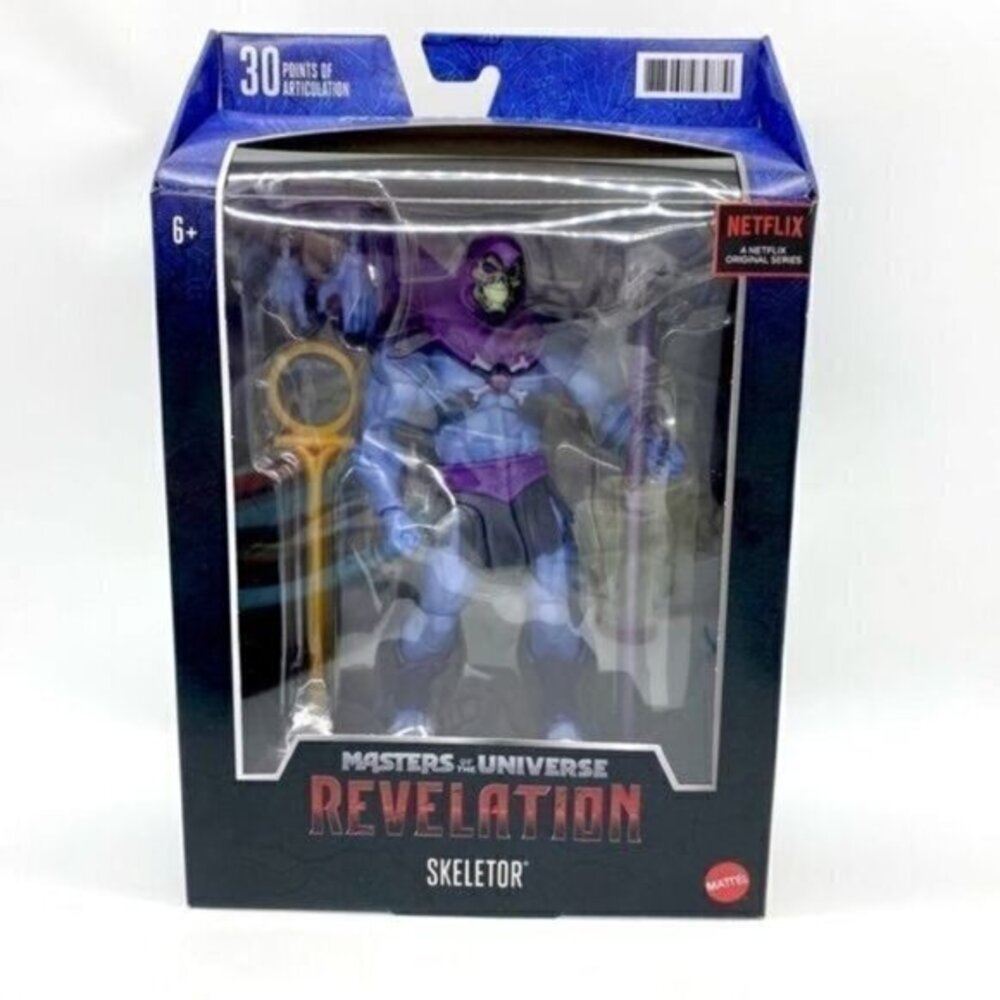 Mattel Masters of the Universe Revelation Netflix Skeletor Action Figure New